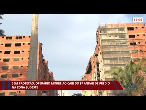 Operário morre ao cair do oitavo andar de prédio em construção na zona sudeste 14 04 2021