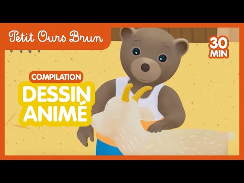 Petit Ours Brun et ses amis les animaux ! Nouvelle compilation de 30mn