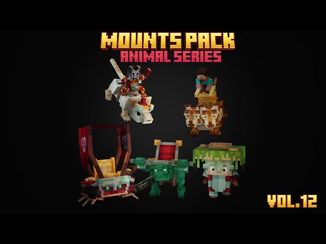 Mounts pack animal series vol.12