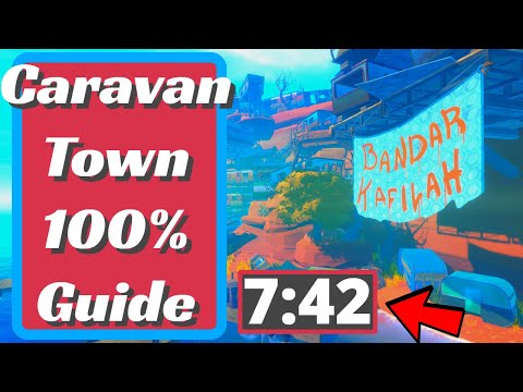 Raft Caravan Town Map