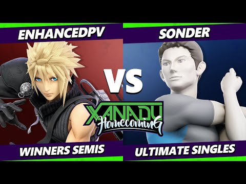 Homecoming Top 8 - enhancedpv (Cloud) Vs. sonder (Wii Fit Trainer, ROB) Smash Ultimate - SSBU