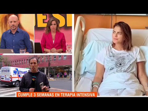 Messages of encouragement to Silvina Luna on social media, after three weeks of intensive care