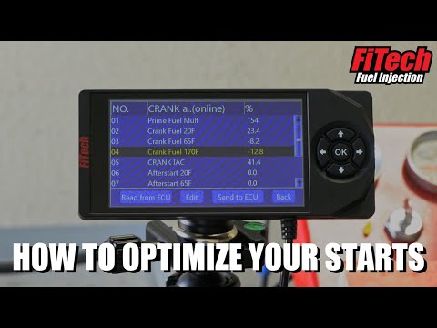 How to Optimize Your Starts | FiTech EFI Tech Help