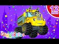 Wheels On The Monster Truck Nursery Rhymes For Kids Gigglebellies
