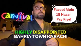 Download the video "Highly Disappointed at CARNIVAL Bahria Town Karachi | PAID 15,000 RUPEES 🤯"