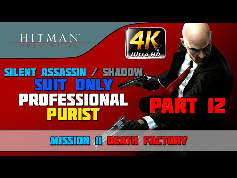 Hitman: Absolution - Shadow/Suit Only/No KO/Purist - Mission #11 