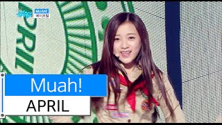 [HOT] APRIL - Muah!, 에이프릴 - 무아!, Show Music core 20151212