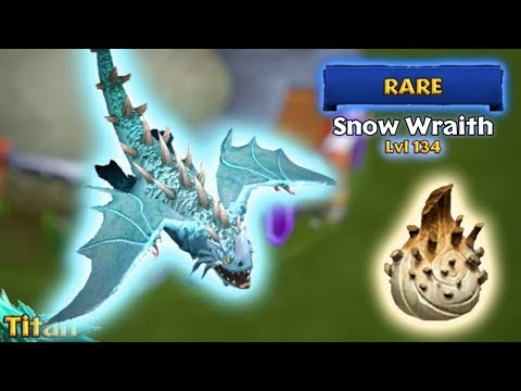 Snow Wraith Max Level 134 Titan Mode | Dragons: Rise of Berk