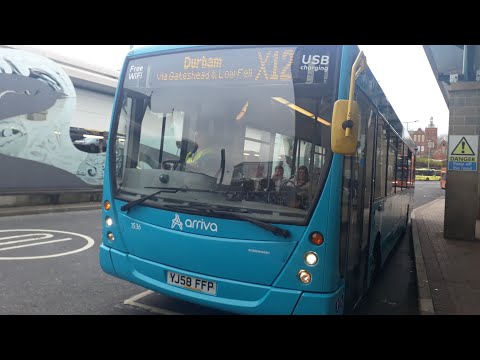 YJ58 FFP/1536-Arriva North East VDL SB200 Plaxton centro