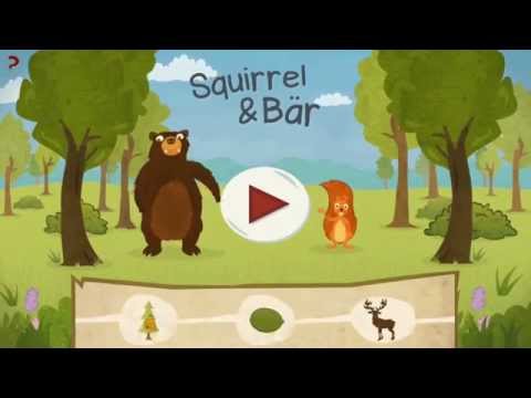 Squirrel & Bär Lernen Englisch Video