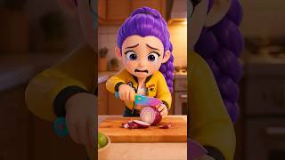 RUMI CHOROU CORTANDO CEBOLA! 😭