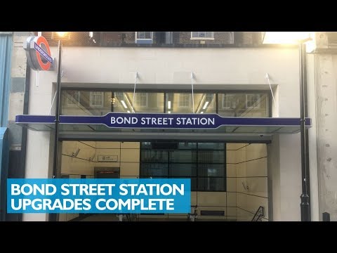 Bond Street Tube Station Upgrade