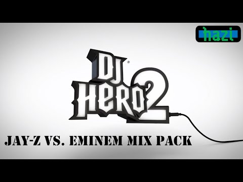 DJ Hero DLC: Jay Z vs. Eminem Mix Pack (played in DJ Hero 2)