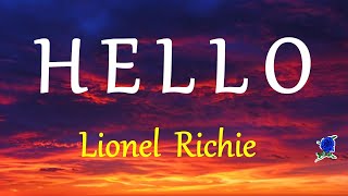 HELLO LIONEL RICHIE lyrics...