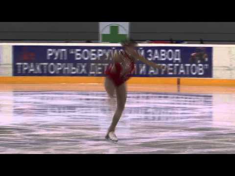 28 Vasilena YAKIMOVA (BUL) - ISU JGP Minsk 2013 Junior Ladies Short Program