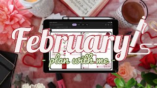 2023 February Digital Plan With Me in OneNote