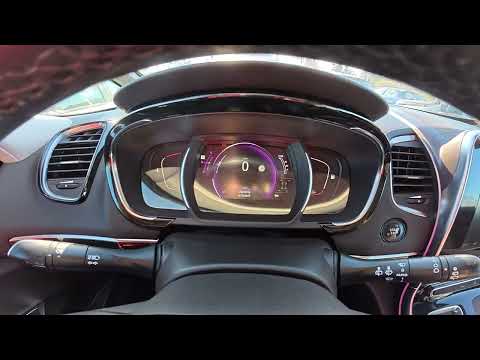 How to Navigate Through Instrument Cluster Menu in Renault Espace V ( 2015 - 2021 )