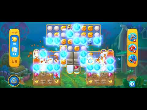 Fishdom Easy Level 10104 (with ingame lightning booster) @choraelmin