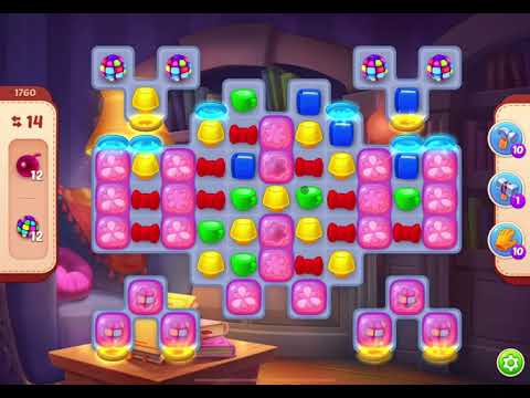 HomeScapes Level 1760 no boosters (15 moves)