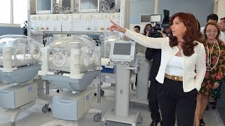 preview picture of video '15 de FEB. Cristina Fernández recorrió el nuevo hospital de alta complejidad en EL Calafate.'