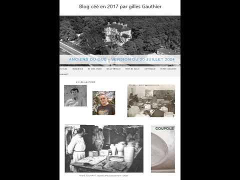 Anciens du Gué à Tresmes de 1963 à 1967 ouvrage complet.