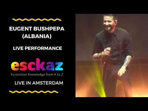 ESCKAZ in Amsterdam: Eugent Bushpepa (Albania) - Mall