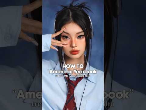 How to "American Yearbook" trend✨✨✨
