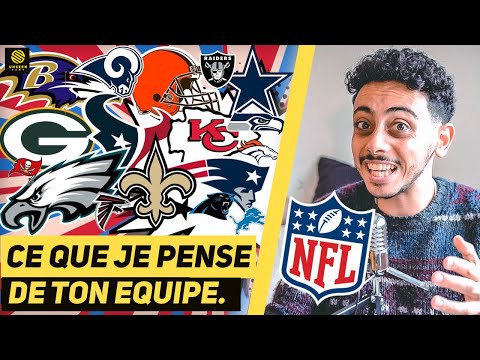 CE QUE JE PENSE DE TON ÉQUIPE NFL (2022)