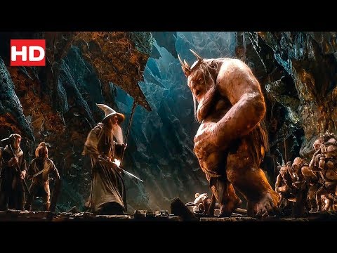 Dwarves Escape From Goblins ''The Hobbit An Unexpected Journey'' (2012)