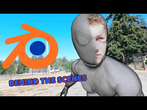 How I Turned Myself into Spider-Man Using Blender