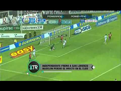San Lorenzo 0 - Independiente 1 (Apertura 2011) Resumen del partido