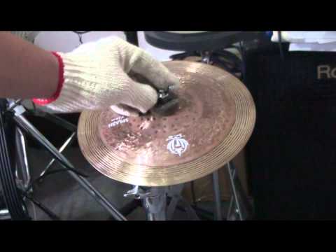 Diril Cymbals Taiwan AD 8 Splash Stake Raw 6 Splash