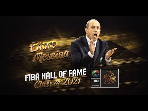 Fiba Hall of Fame 2021 Induction Ceremony: Coach Ettore Messina Speech