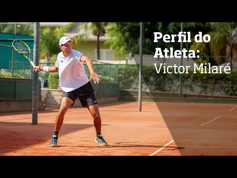 Victor Milaré no Perfil do Atleta! 🎾