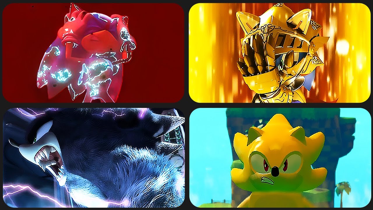 Evolution of Sonic's Transformations (1992-2022)