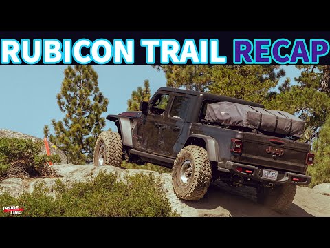 Surviving The Rubicon Trail in a Jeep Gladiator | Inside Line
