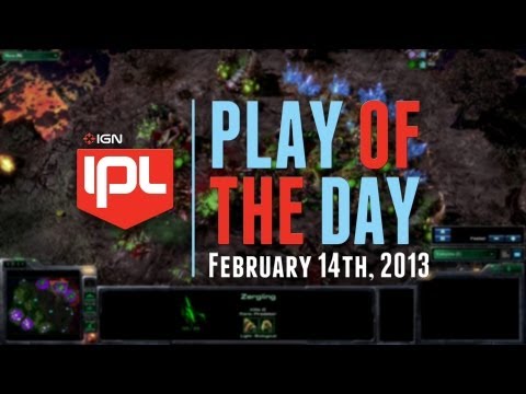 Starcraft Play of the Day - Baneling Bombardment - 2-14-13