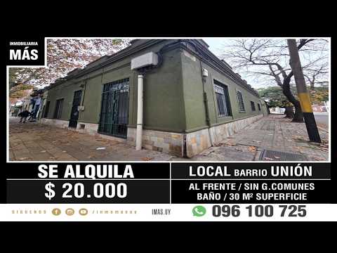 Video de YouTube - Local Comercial Alquiler Unión Montevideo iMas.uy LC *