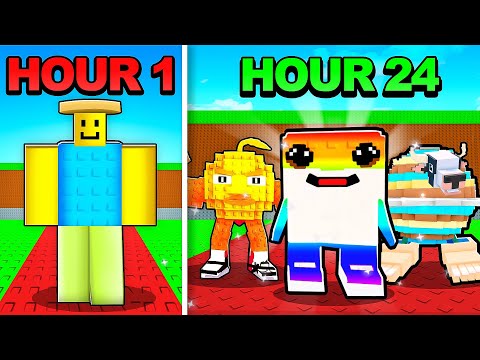 I spent 24 HOURS in Roblox Steal a Brainrot