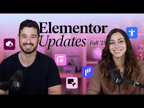 Elementor Updates Fall ’25 — What’s New and What’s Next