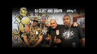 DRINK CHAMPS: Episode 43 w/ DJ Clue and Grafh | Talks Mixtape Beginnings, Radio Career, + more