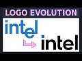 Intel LOGO Evolution INTEL LOGO HISTORY From 1969 Logo Mania