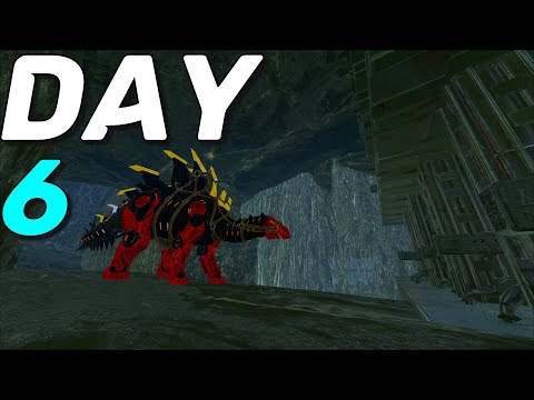 Online Raiding a MODDED Fjordur Cave for CRAZY BLUEPRINTS - Ark PvP Day 6