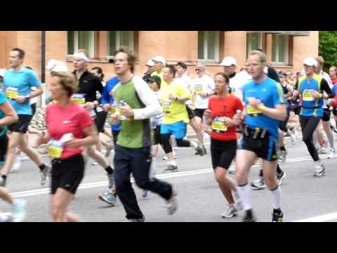 Stockholm Marathon 2011 - På 3:e km (andra vågen)
