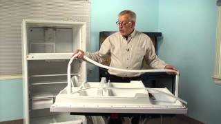 Refrigerator Repair: Replacing the Fresh Food Door Gasket (Frigidaire Part # 218730605)