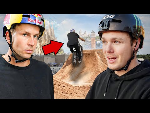 BARCELONA STREET RIDING WITH DAVID GODZIEK