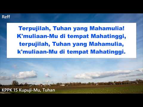 KPPK 15 Kupuji-Mu, Tuhan - Instrumental (with lyrics)