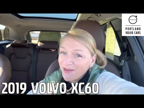Onyx Black Metallic 2019 Volvo XC60 Inscription / Walkaround with Heather