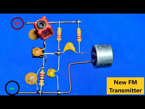 So bauen Sie einen stabilen einfachen FM-Sender mit einem Transistor