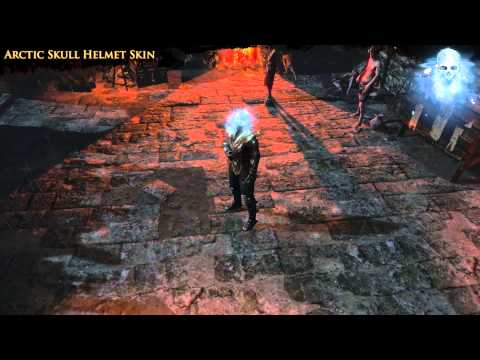 Path of Exile - Arctic Skull Helmet Skin